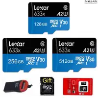 在飛比找蝦皮購物優惠-【熱銷】LEXAR 512GB SD卡手機記憶卡MicroS