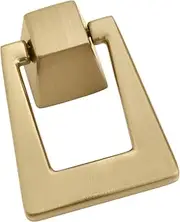 [Amerock] Cabinet Pendant | Champagne Bronze | 1-13/16 inch (46 mm) Length | Blackrock | 1 Pack | Drawer Knob | Cabinet Hardware