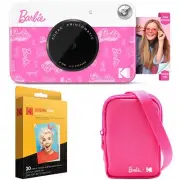 Kodak x Barbie Printomatic Instant Print Camera Signature Style, Case + Paper