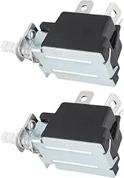 The Lord of the Tools Pack of 2 Audio On/Off AC Switch 4-Pin AC 250V 8A Replacement On/Off Switch Compatible with Philips 212 and 312 Turntables and More