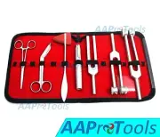 Set Of 7 Pcs Tuning Fork+ Bandage Scissor, Hemostat, Taylor Hammer, Penlight