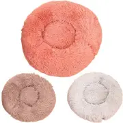 Cat Beds for Indoor Cats Plush Cuddler Dog Calming Bed Plush Cushion Bed lovable