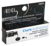 Ardell Lashtite Adhesive Dark 0.125 Ounce Bottle (Black Package) (3.7ml) (6 Pack