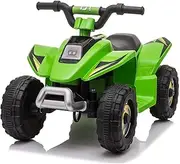 6V Kids Electric Car Ride On Toy Car ATV Quad Bike 4 Wheeler Green 72x40x45.5cm