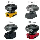 Portable Lithium Electric Power Warm Air Blower Fan Heater Hot&Cold Wind