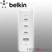 Belkin Boost Charge Pro 140W 4 Port GaN PD 3.1 PPS USB-C Wall Charger 4 AC Plugs