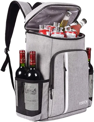 Backpack Cooler Leakproof Insulated Waterproof Cooler Bag, Lightweight Soft Beac