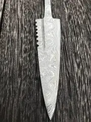 One Damascus Sgian Dubh Firestorm Blade 25mm Random Pattern