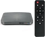 Smart TV Box Support Dual WiFi 4K Blu-ray Media Playback USB2.0/3.0 - with Remote Control/HD Cable,4+128GB