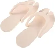 [OATIPHO] Portable Folding Slippers for Women Spa Slippers Anti-slip Sole for Hotel Gym Spa Travel Swimming