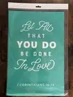 Chalk Couture Bible All You Do Retired Transfer Stencil New 12 x 18 C SIZE