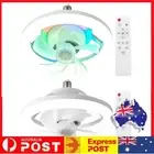 Ceiling Fan LED Lamp with E27 Base Silent Socket Fan Lamp Chandelier Ceiling Fan