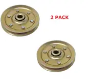 Garage Door 3″ Sheave Pulley Heavy Duty 200LBS Load 6 Solid Rivets 2 PACK