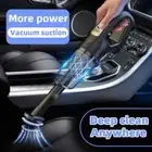 Wireless Car Vacuum Cleaner Handheld Powerful Suction Car and Home Dual Use New