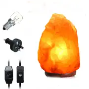 40 X 20CM Natural Himalayan Ionic Air Purifier Rock Crystal Salt Lamp Table Night Light 28345 DIMMER SWITCH