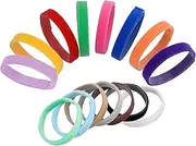 Whaline 15 Colours Puppy ID Collars Whelping Dog Band Newborn Soft Fabric Adjustable Identification Collar for Pet Dog Cat