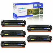 5PK CF500A 202A Black Toner for HP Color LaserJet Pro MFP M254 M254dn Printer