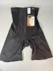 Miraclesuit Wonderful Edge Hi-Waist Thigh Slimmer Sz XL Shapewear 2709 NEW NWT