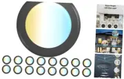 Sunco 24 Pack LED Disk Lights, Flush Mount Black Disc 6 Inch 5CCT Black