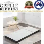 Giselle Bedding Folding Foam Portable Bamboo and Fabric Mattress