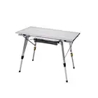 Camping Table Roll Up Folding Portable Aluminium Outdoor Bbq Desk Picnic