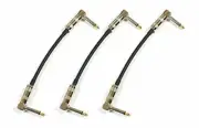 Kanare [CANARE GS-6 black] 20cm L-L-type patch cables Set of 3 from Japan