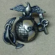 WWI Reproduction USMC Eagle, Globe and Anchor "SALTY" Insignia Variation #3