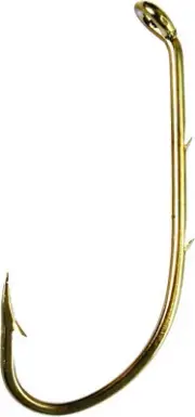 Eagle Claw 181AH-12 Baitholder Fishing Hook Size 12 Curved/Forged 2 Sliced