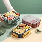 Odor-proof Lunch Box Bento Box for with Compartments Stackable Lunch Container