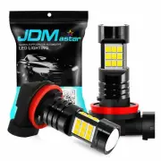 For Honda Civic 2006-2019 Golden Yellow Projector LED Fog Light Bulbs 2x (for: Honda Civic)