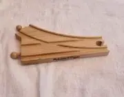Melissa & Doug Wooden Railway 6” Switch Y Curve Track 2 Way Thomas Train BRIO