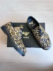Dr Martens Wacko Maria 1461 Hair On Calf Supreme Tiger Camo Camel 10 9 NEW
