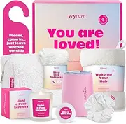 Wycare Gift Box for Women - Perfect Birthday Spa Gift Baskets for Women - Best Friend Birthday Box Care Package - Get Well Soon Self Care Set