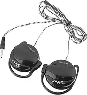 Labymos SHINI SN-Q140S 3.5mm Wired Headsets Sport Headphone Ear-Hook Headset Line Control Volume Earphone with Mic for Phone