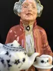 ROYAL DOULTON, "TEATIME", H.N.2255, RETIRED DESIGN, NO VISIBLE FLAWS