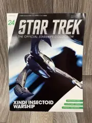 Star Trek Eaglemoss #24 Xindi Insectoid - MAGAZINE ONLY