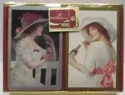 COCA~COLA 2 DECK BOX 100 CENTENNIAL CELEBRATION PLAYING CARDS SEALED by CONGRESS