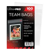 Ultra Pro Team Bags Card Sleeves Resealable 100 Pack