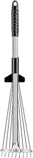 Yajuyi Adjustable Garden Leaf Rake - Versatile Yard Tool for Easy Debris Collection