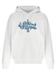 [Givenchy] Givenchy-Oggetti Di Hubert Felpe Bianco-Uomo L White