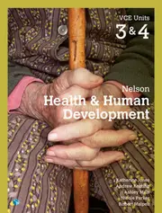 Nelson Health & Human Development VCE Units 3 & 4 Student Book with 4 Access Codes