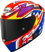 Suomy SR-GP EVO Legacy, full face helmet , color: Red/Blue/Yellow/Purple , size: S