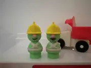 Vintage Fisher Price Little People - Custom Fraggle Rock Doozers - FLANGE