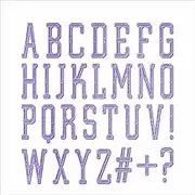XMZZMX 26 Uppercase Letters Thin Lines Metal Cutting Dies for Card Making, Paper Embossing Die Cuts Kit Templates, Storage Pockets Supplies, Photo Frame Album DIY Scrapbooking Stencils Sets