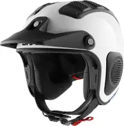 Shark ATV-Drak Blank Off-Road Helmet, white, Size XS for Men