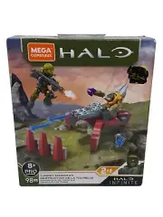 Mega Construx HALO Infinite 98pc TURRET TAKEDOWN (2 Figures) Model #GRM99