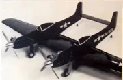 F-82 TWIN MUSTANG PLANS + CONSTRUCTION ARTICLE for 52" Profile UC Model Airplane