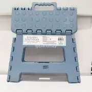 Target Bullseye's Playground Lightweight Blue Folding Step Stool w/ Handle (NEW)