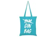 Grindstore Gin Bag Tote Bag (Azure Blue) (One Size)