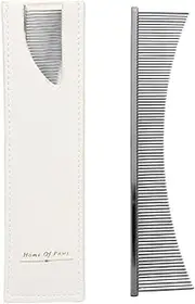 Lice Comb - Flea Comb | Metal Teeth Nit Combs, Flea Lice Combs, Pet Grooming Comb, Stainless Steel Flea And Tick Remover, Removal Dematting Tool For Small, Medium & Large Cats, Dogs, Pets